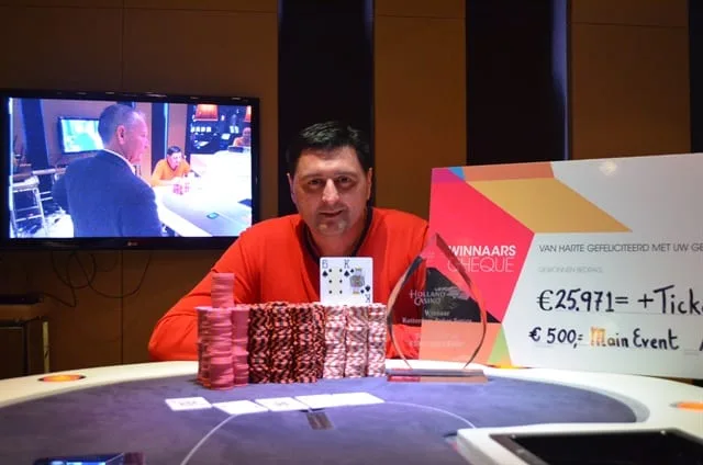 Milenko Stanojcic wint Main Event Rotterdam! | 2014/02 - Rotterdam Poker Series - 500 eu NLHE Deepstack 